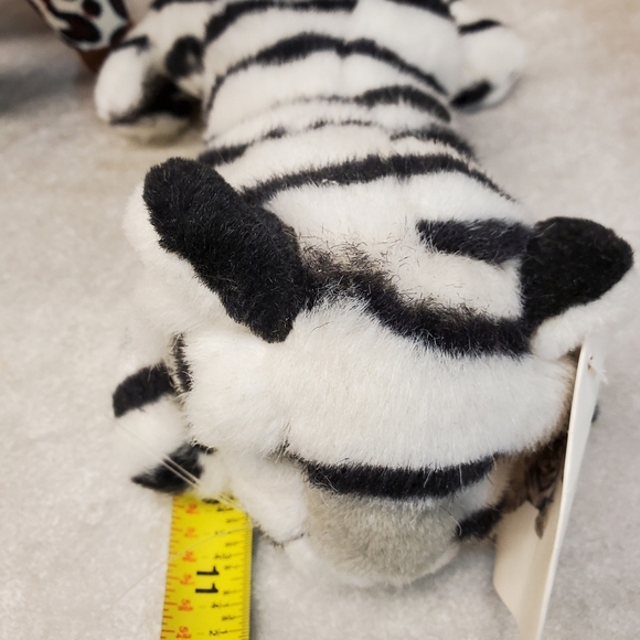 🐯🦒 NWT White Tiger & Giraffe Stuffed animal set - Picture 2 of 16